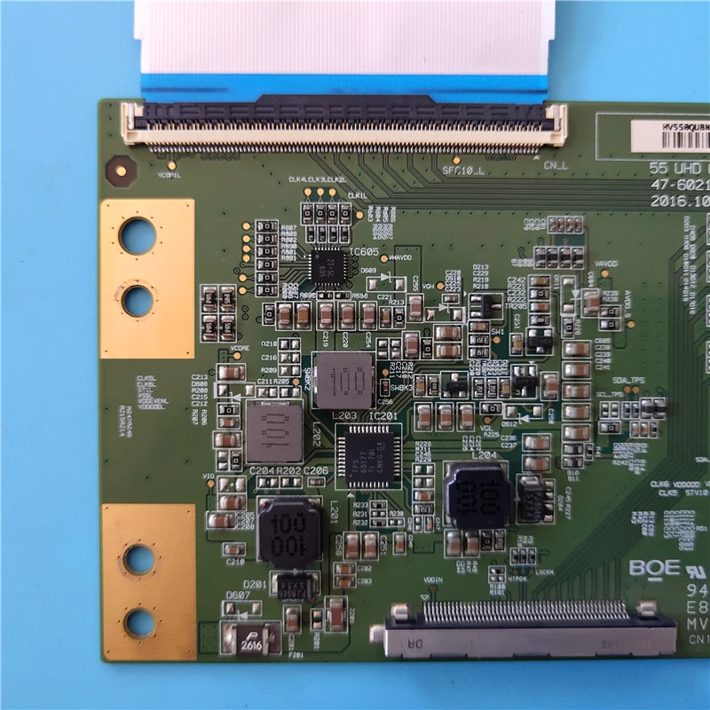 New And Original For  T-CON UA55MUF30ZJXXZ UA55MUF30ZJ UA55MUF30 HV550QUBN5A 47-6021122 Logic Board BOEI550WQ1