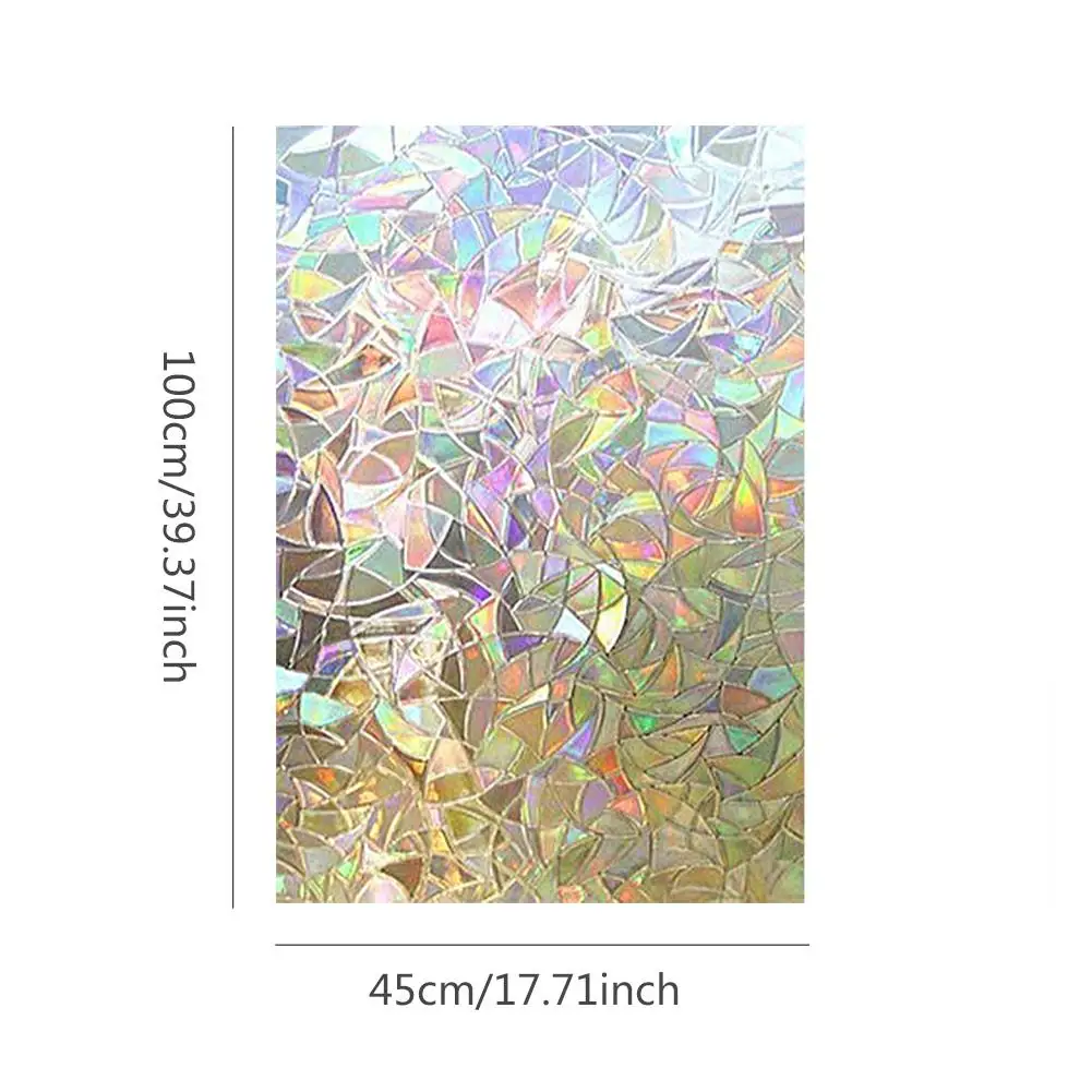 3D Наклейка на окно без клея статическая декоративная пленка конфиденциальная