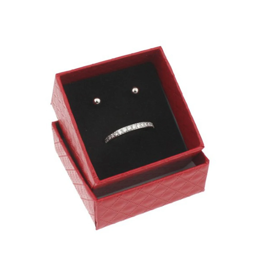 Оптовая продажа Сумка из органзы для колец и сережек квадратный органайзер