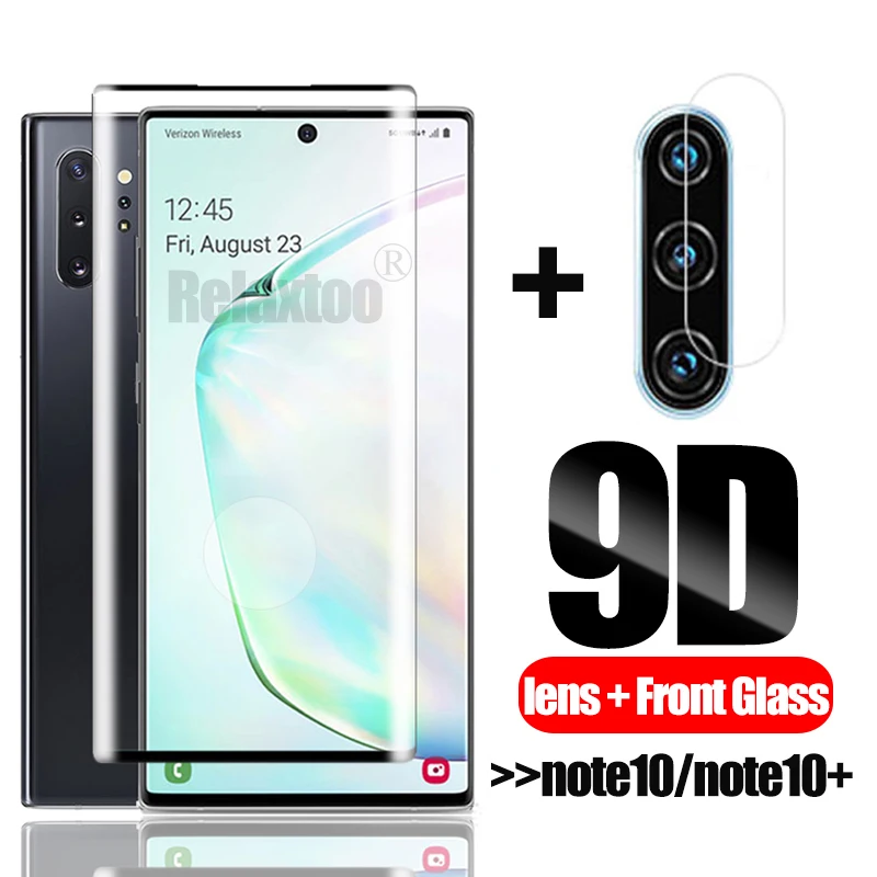 Стекло для камеры Samsung Galaxy Note 10 Pro защитное стекло Защита экрана Plus note10