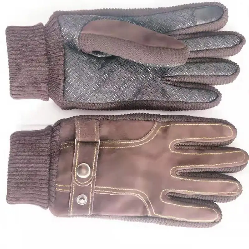 

Warm Gloves Windproof Non-slip Fleece Thickening Outdoor Cycling In Autumn Winter Comfortable Sensitive Touch Screen Gloves
