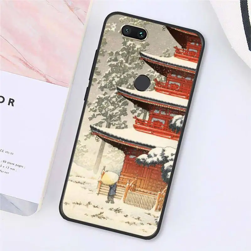 

Ukiyo-e Tokyo retro Japanese Art Phone Case For Xiaomi Redmi note 7 8 9 t max3 s 10 pro lite luxury design coque shell