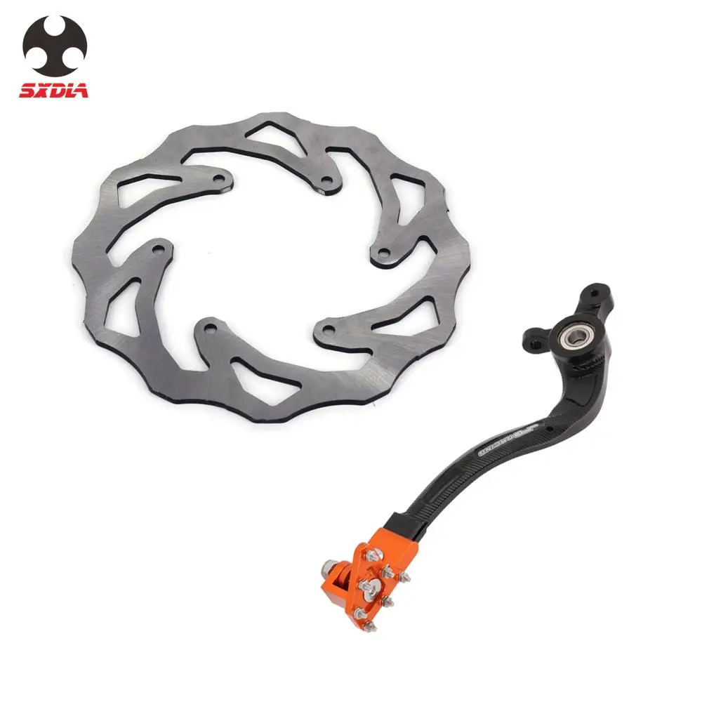 Мотоцикл CNC задний ножной тормозной рычаг педаль диск ротор для KTM SX XC-W XC TE TC TX 125 150