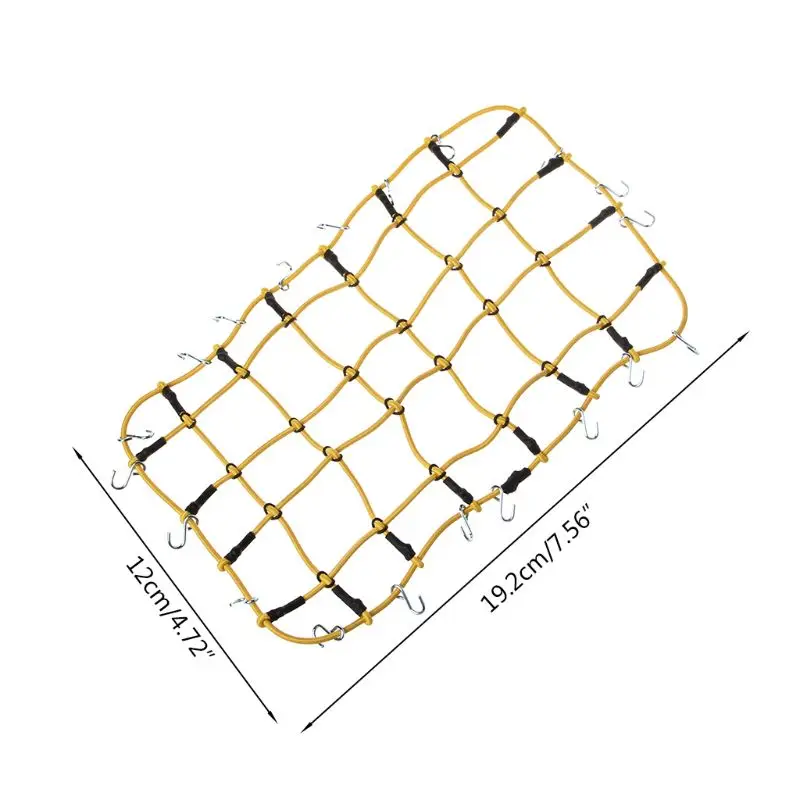 Эластичная багажная сетка на крышу автомобиля для хранения с Крючки резинкая