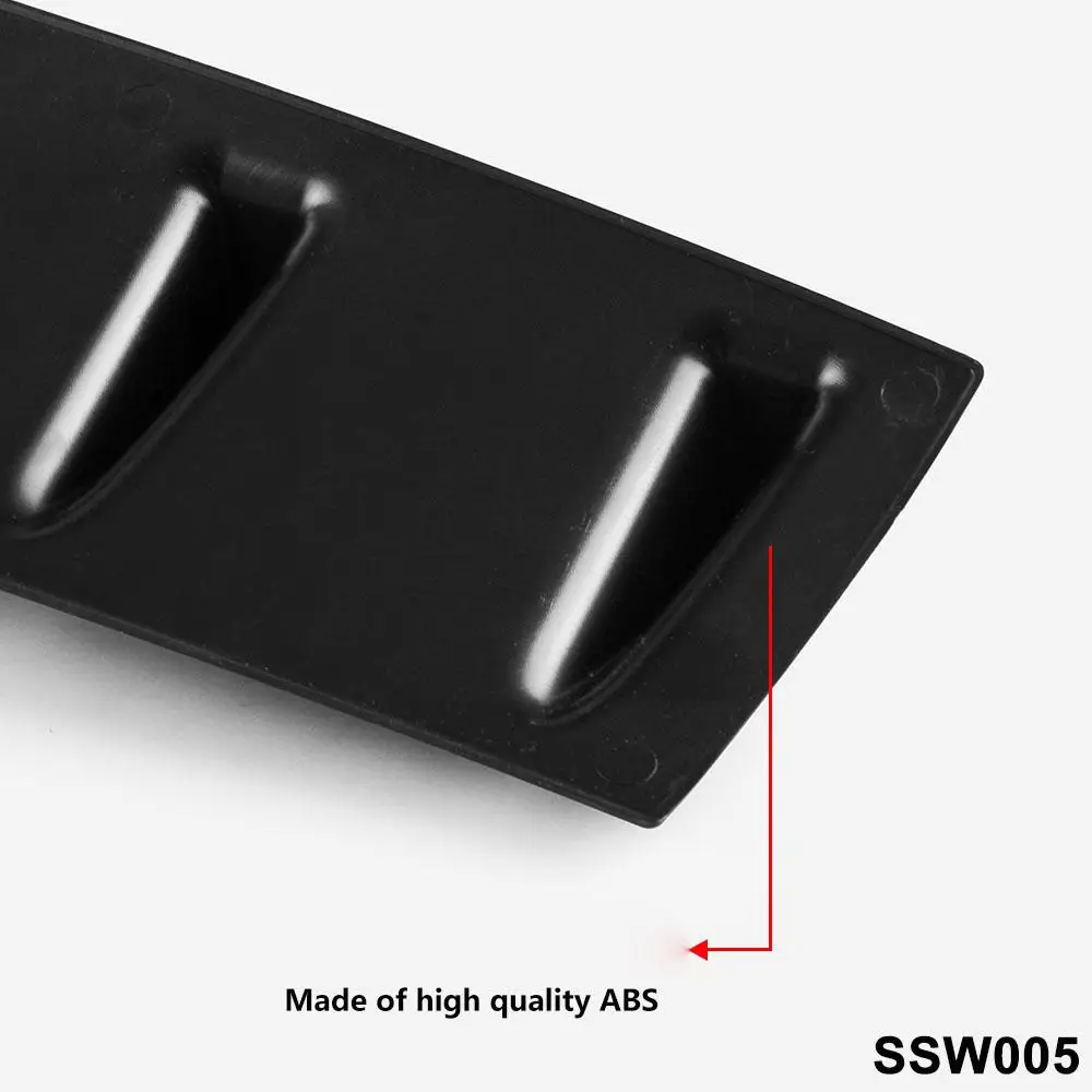 Акула Стиль Универсальный задний бампер ABS для губ Diff ИСПОЛЬЗОВАНИЕ r Fin