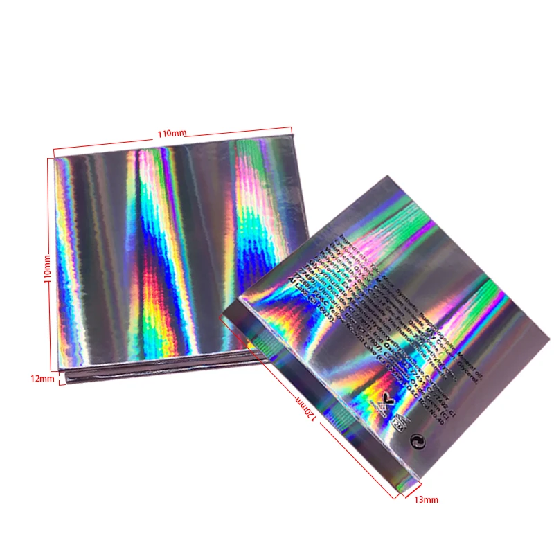 50 штук палитра пустых теней для век с круглыми оттенками матовые мерцающие блеск