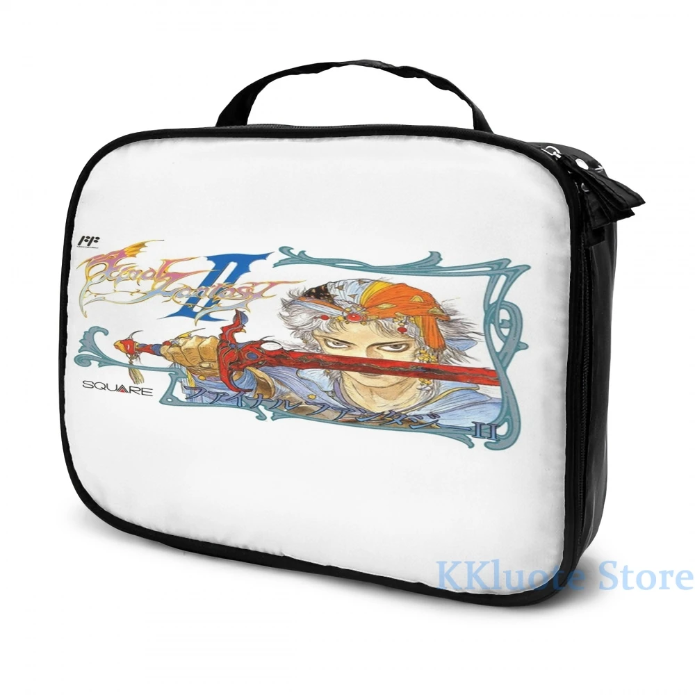 Забавный рюкзак с графическим принтом final fantasy II USB зарядка мужские школьные сумки