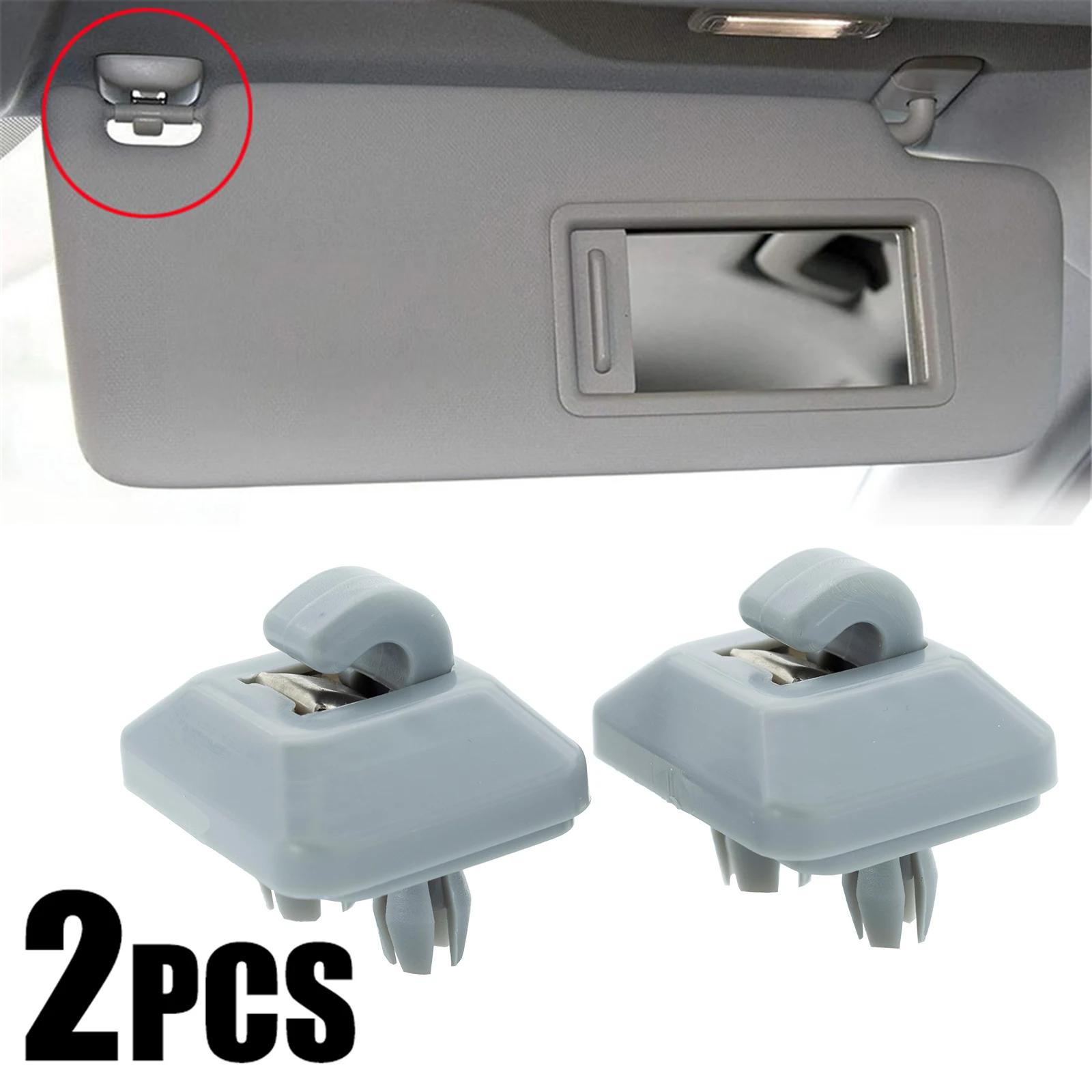 

2x для Audi A1 A3 A4 A5 Q3 Q5 B6 B7 B8 S4 S5 TT серый автомобиль солнцезащитный щиток для салона крюк клипса кронштейн 8E0857561 8E0857562A 8U0857562