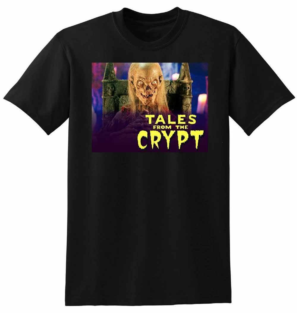 Модная Классическая футболка Tales от The Crypt средней длины или размера Xl Сезон 1 2 3