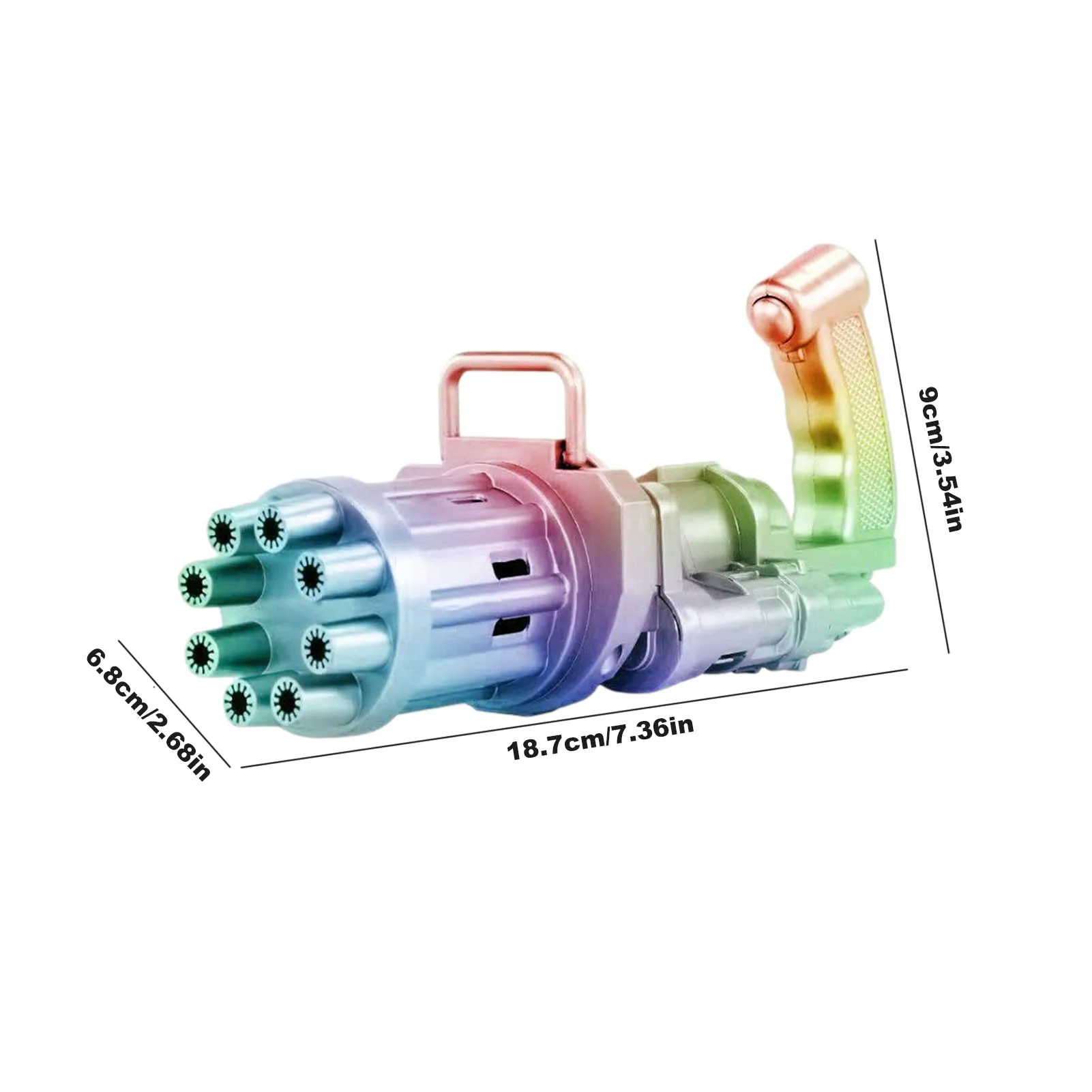 

Gatling Bubble Gun Strong Tightness Bubble Maker Kids Automatic Soap Water Bubble Machine For Summer Outdoor Indoor Child Toys