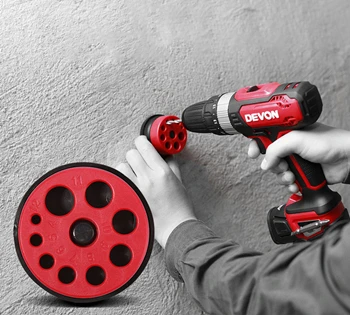 DEVON 12V электрическая отвертка перезаряжаемая беспроводная дрель литий-ионная Ударная дрель бытовой Беспроводной Мощность водительский инструмент 2-х скоростная