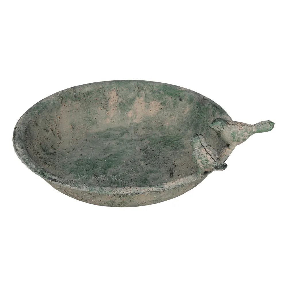 Металлические миски для кормления птиц кормушка миска воды домашнего сада