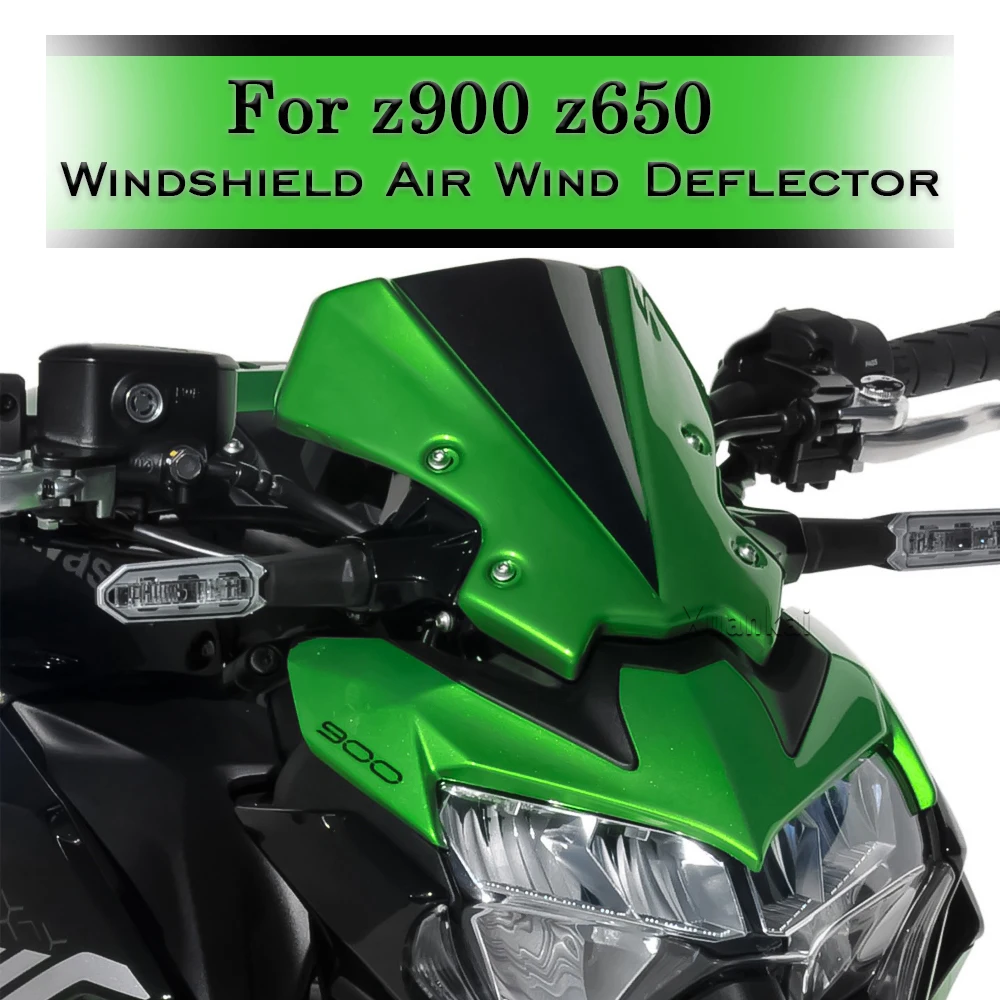 

Air Wind Deflector For Kawsaki Z650 Z900 Z 650 Z 900 2020 Motorcycle Windshield Windscreen Upper Deflector