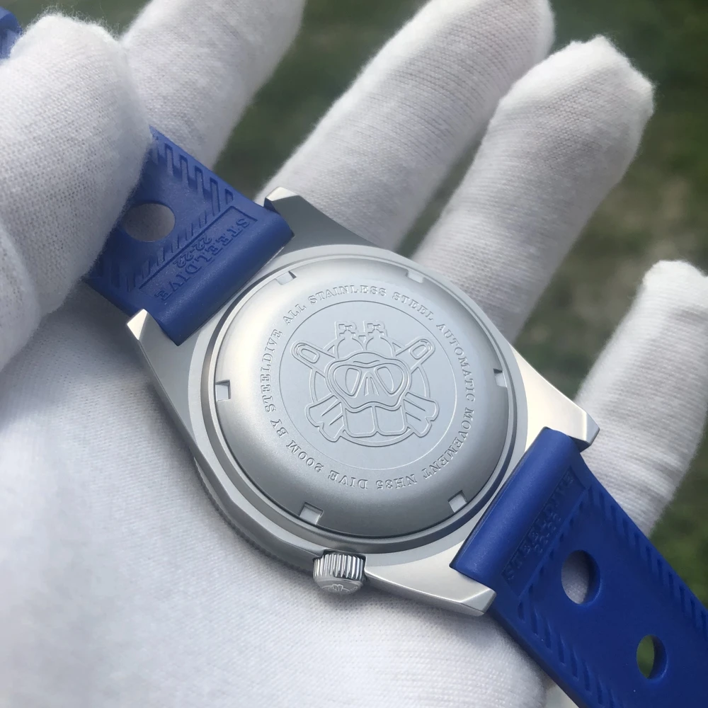 Профессиональный открытый подводного погружения Для мужчин часы нержавеющая 200