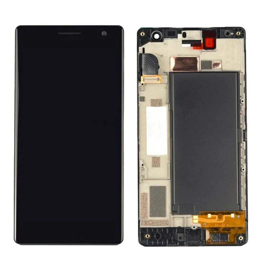 ЖК дисплей для Nokia Lumia 730 735 дигитайзер сенсорного экрана в сборе с рамкой lumia