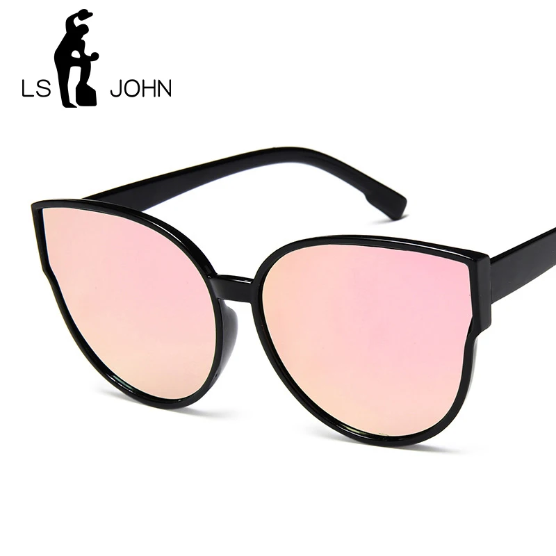 

LS JOHN Vintage Sunglasses Women Cat Eye Sunglasses 2019 Sexy Summer Red Sun Glasses for Female Brand Designer Eyewear UV400