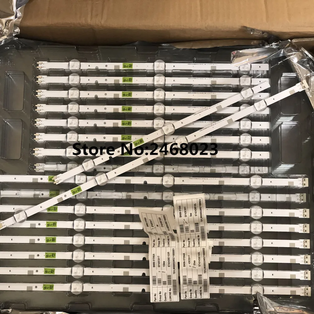 5 компл. = 40 шт. Светодиодная подсветка полосы для Samsung UN43J5200AG 2015 SVS43 FCOM FHD V8DN-430SMB-R0