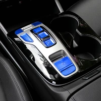 for hyundai tucson nx4 2021 2022 car aluminum alloy gearshift button cover stickers interior decoration accessories