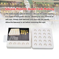 silicone mold for queen cells making beekeeping queen rearing beeswax cell cup mold bee tools