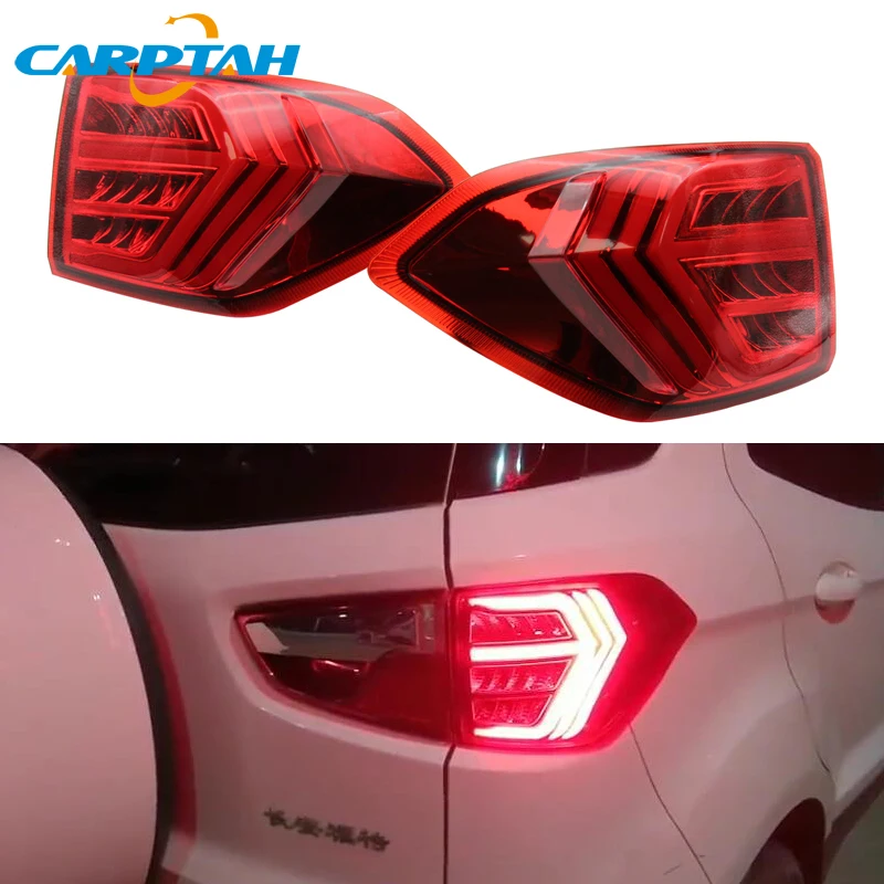 

LED Car Accessory Rear Running Lamp For Ford Ecosport 2013 2014 2015 - 2019 Tail Lights Fog Lamp Turn Signal Reverse Brake Light