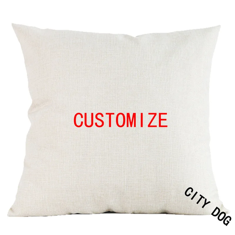 Новый брендовый Чехол на подушку с изображением логотипа для домашних животных