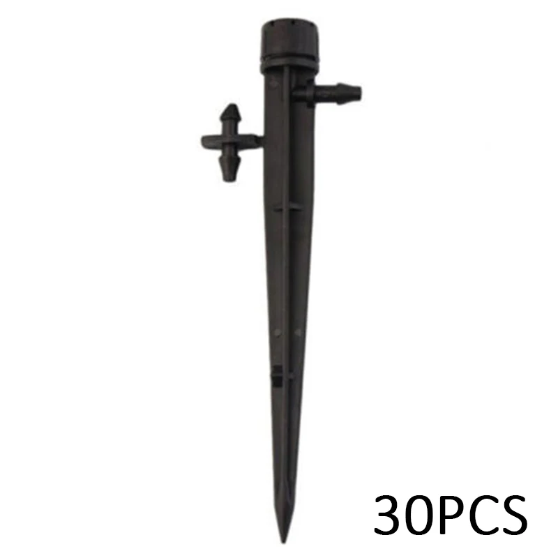 100x Регулируемый распылитель садовые капельницы с микропотоком и одной