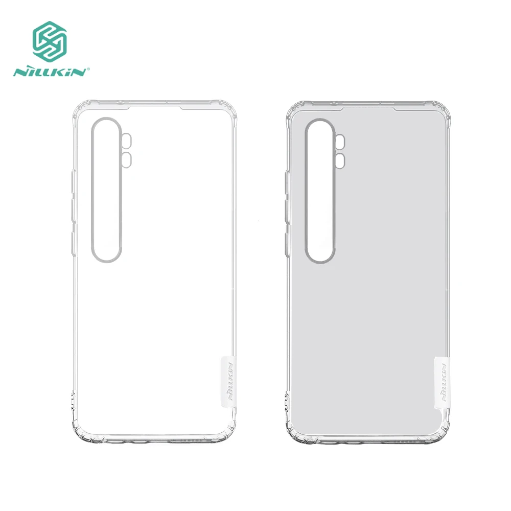Чехол для xiaomi mi note 10 pro / Global NILLKIN TPU Мягкий Силиконовый противоударный чехол