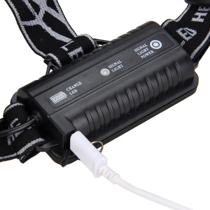 5x белый T6 светодиодный 2000 люменов перезаряжаемая фара 6 режимов