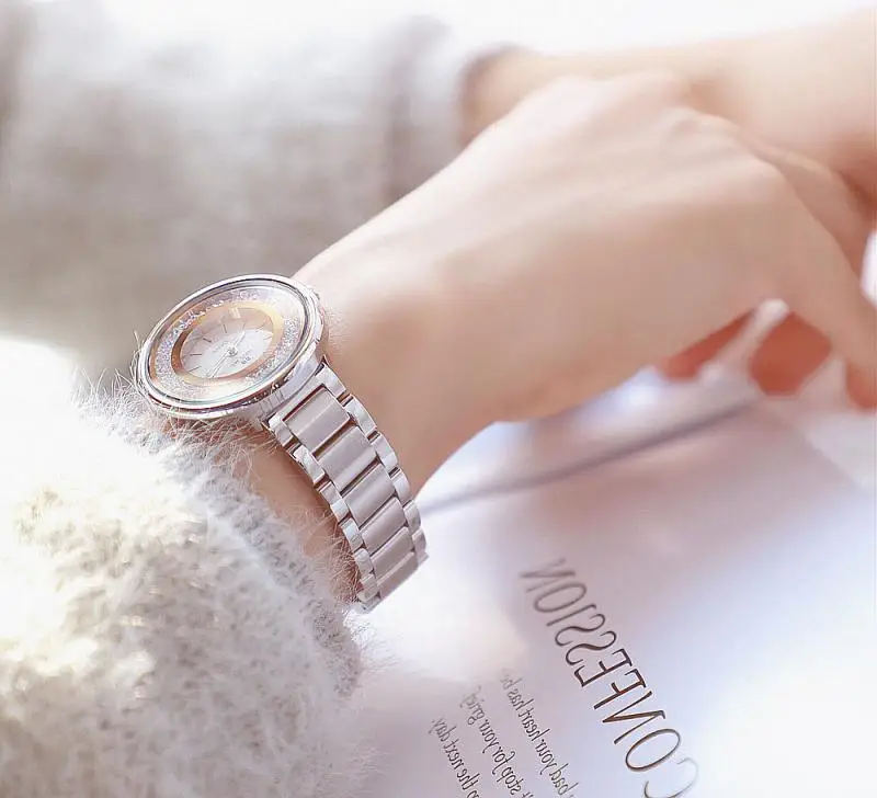 Ультратонкие Роскошные наручные женские часы Мода Montre Femme 2019 кварцевые роскошные