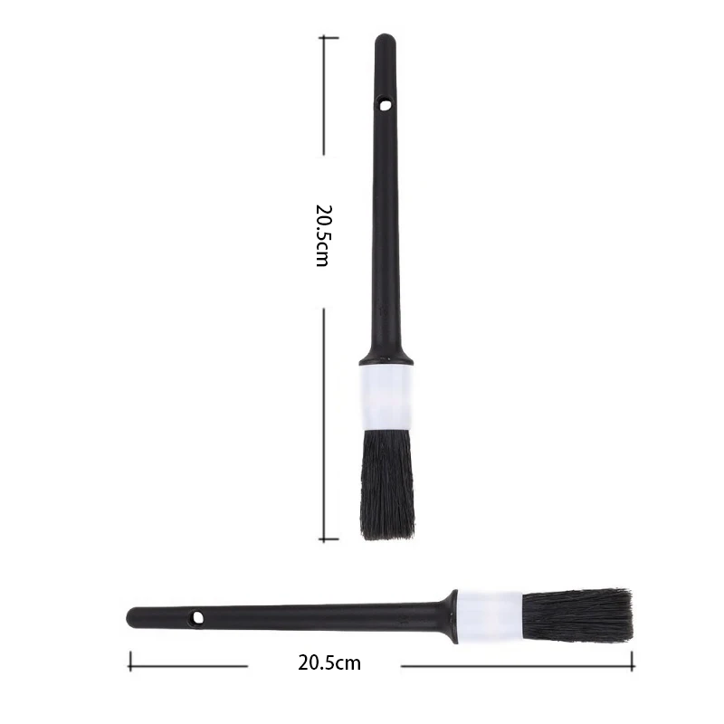 Щетка для детейлинга автомобиля чистящие кисти из натурального кабана 1 шт.|Губки