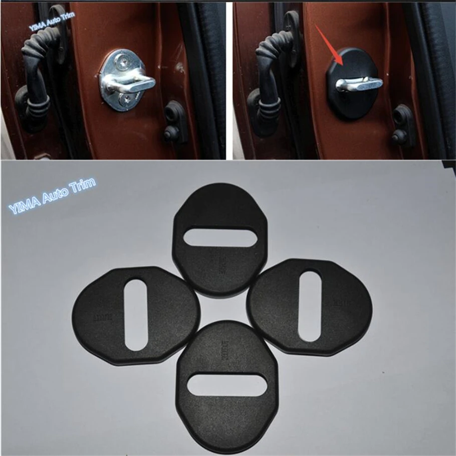 

Lapetus Plastic Door Lock Protective Cover Fit For Mitsubishi Outlander 2013 - 2020 / Pajero Sport 2013 - 2018 / ASX 2013 - 2019