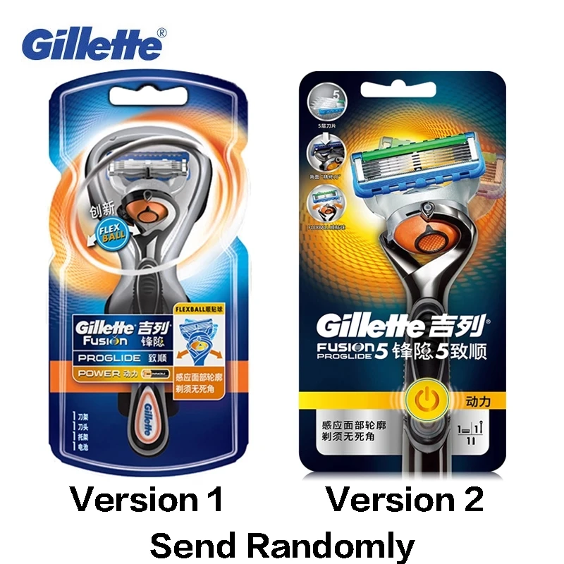 Gillette Fusion Power ,   Proglide Flexball   ,