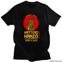 unique kill bill ninja hattori hanzo t shirts pattern printed clothes hip hop crewneck anime harajuku short sleeve women t shirt