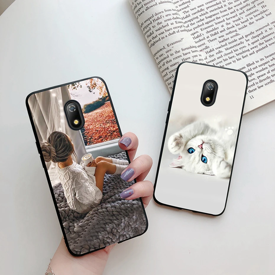 Чехол для ITEL A16 PLUS Модный чехол с ярлыком мальчиков и девочек Черный силиконовый