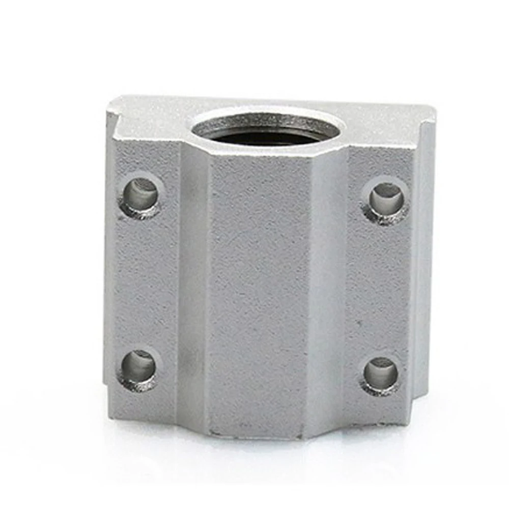 5pcs new scs8uu linear slider linear bearings for anet a8 a8 plus fdm 3d printer spare parts accessories free global shipping