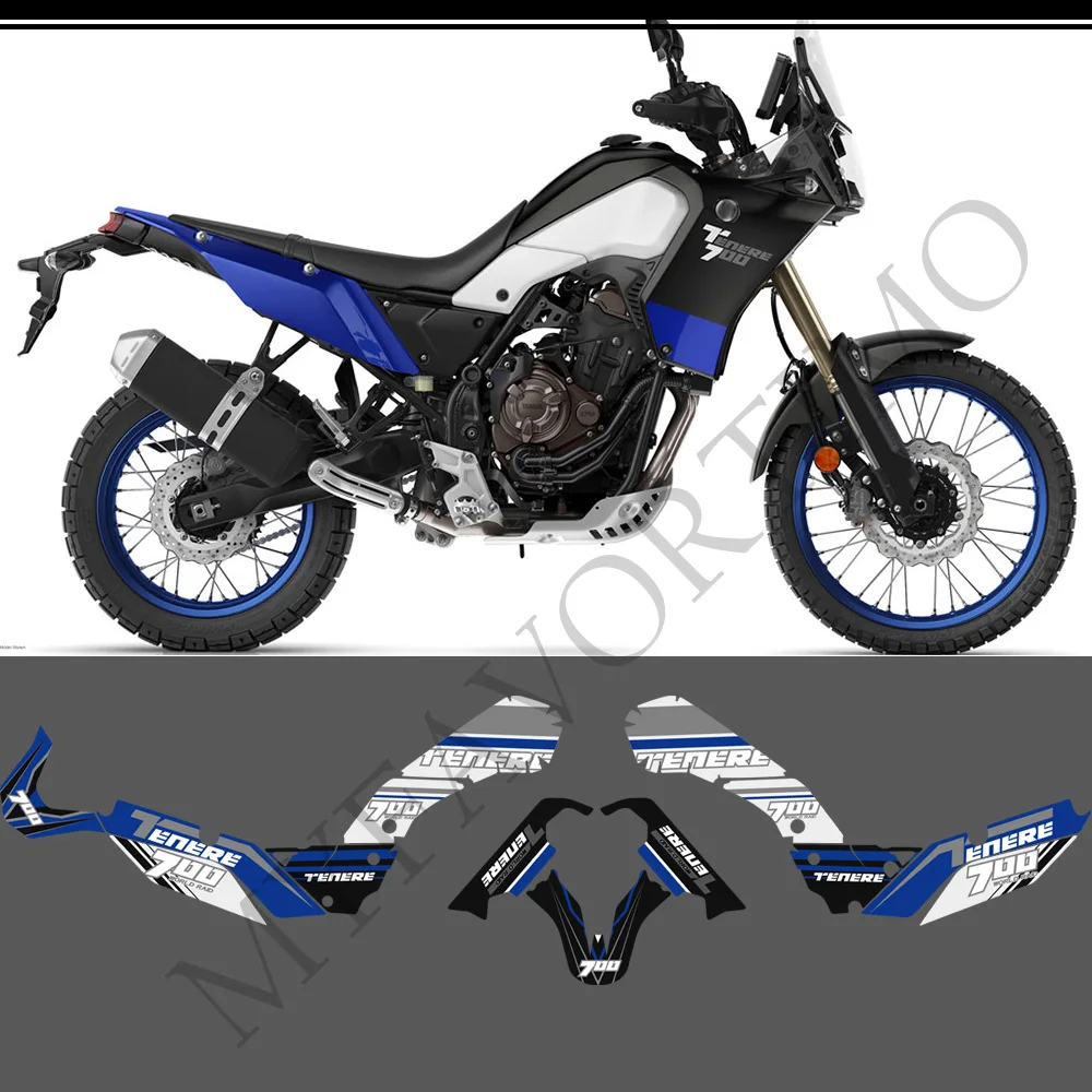 

Protector Trunk Luggage FOR YAMAHA Tenere T700 XTZ 700 T7 Motorcycle Fuel Tank Stickers Pad Decal Set Kit 2019 2020 2021