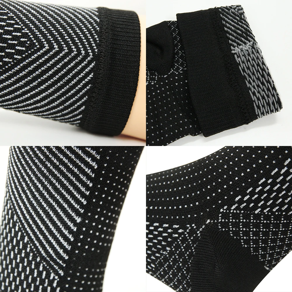 1 пара компрессионных носков для ног Angel Sleeve Plantar Fasciitis анти усталость мужчин и