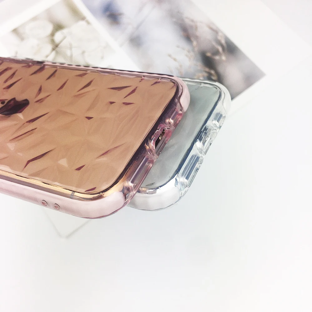 3D Алмазный Узор мобильный чехол для телефона iPhone 1111Pro Max X XR XS 6S 7 8 Plus Мягкий ТПУ