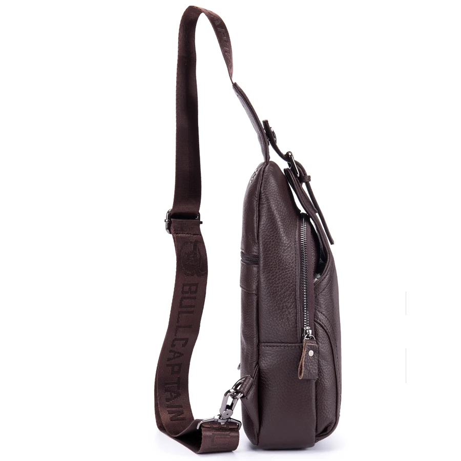 Сумка Кроссбоди мужская из натуральной кожи с отделением для наушников| |