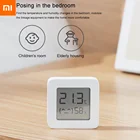 Термометр Xiaomi Mijia 2, беспроводной смарт-термометр с Bluetooth и ЖК-дисплеем, гигрометр, датчик влажности и температуры, работает с приложением Mijia