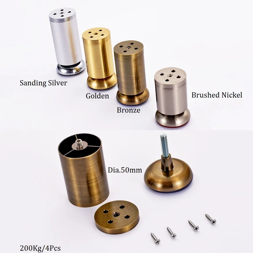 4 шт. ножки из цинкового сплава для мебели телевизора шкафа | Мебель