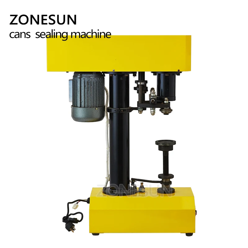 ZONESUN электрические жестяные верхние Банки ПЭТ пластиковые банки для пищевых