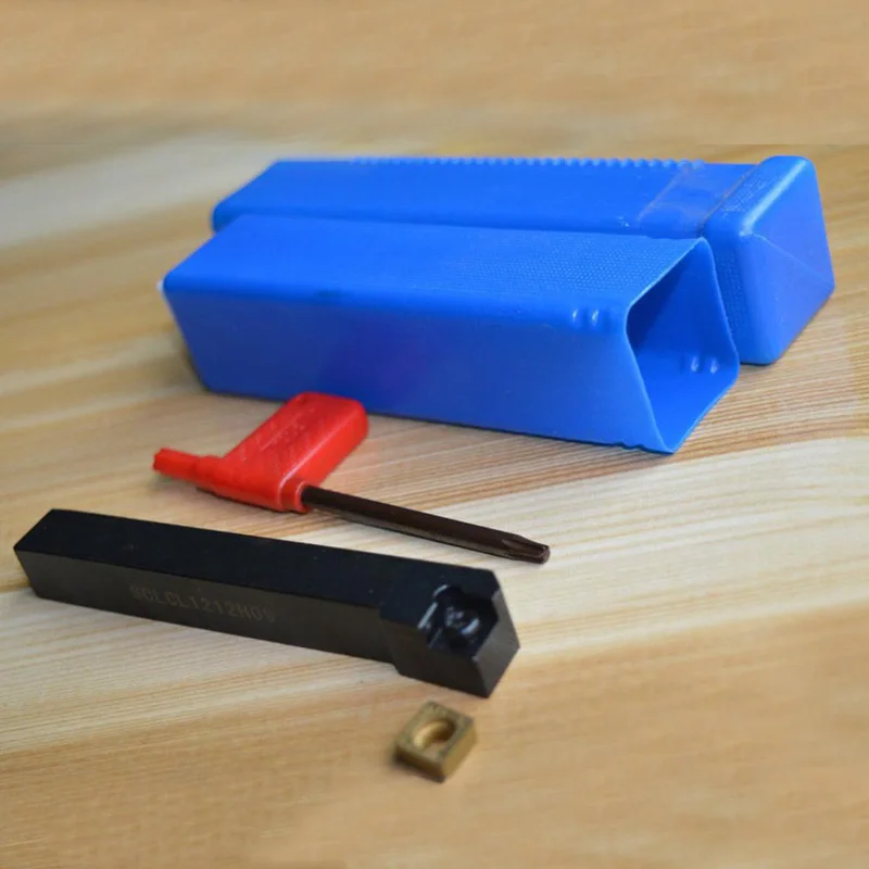 Держатель токарного инструмента SCLCL1212H06 12x100 мм левосторонний токарный станок T8