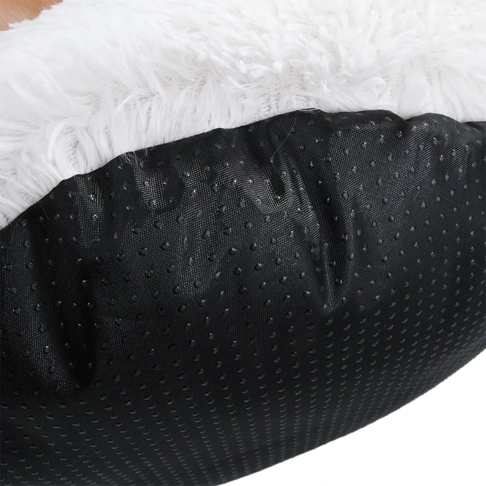 

Round Cat Bed House Soft Long Plush Best Pet Dog Bed For Dogs Basket Pet Products Cushion Cat Pet Bed Mat Cat House Animals Sofa