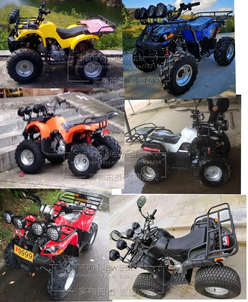125cc двигатель, газ, мотоцикл, Внедорожный гоночный велосипед, вездеход для взрослых и детей, мотоцикл, песок, пляж, квадроцикл
