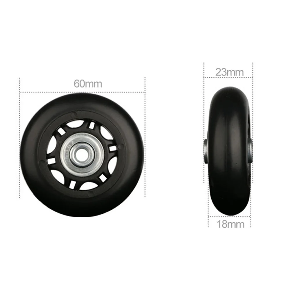 

Universal Rolling Repair Wear Resistance Parts Casters Luggage Use Replacement High Elastic Travel Swivel Suitcase Wheel