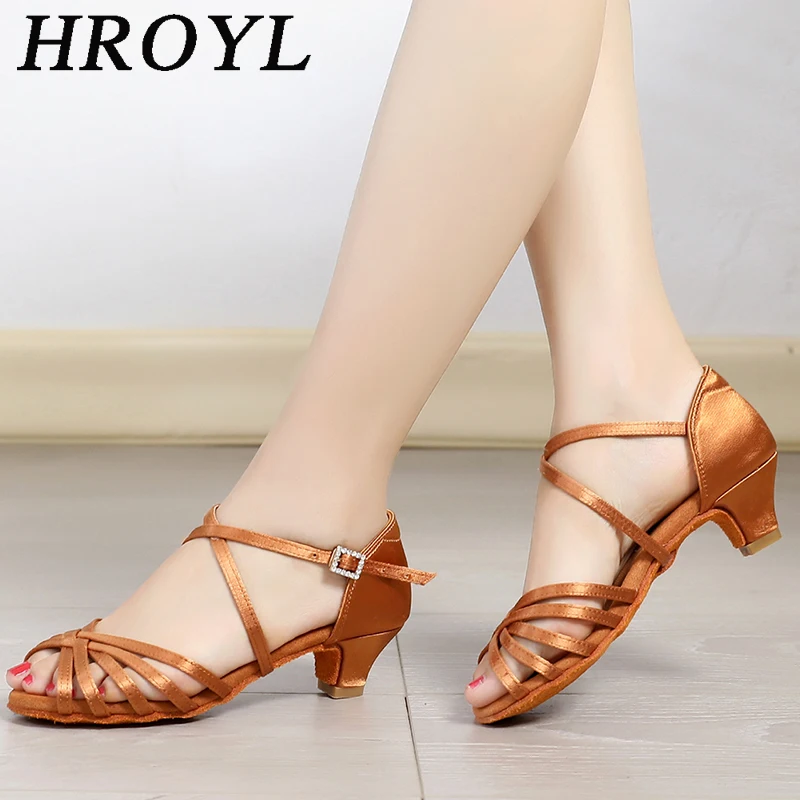 Популярная новинка Танцевальная обувь для латинских танцев детей Бальные туфли