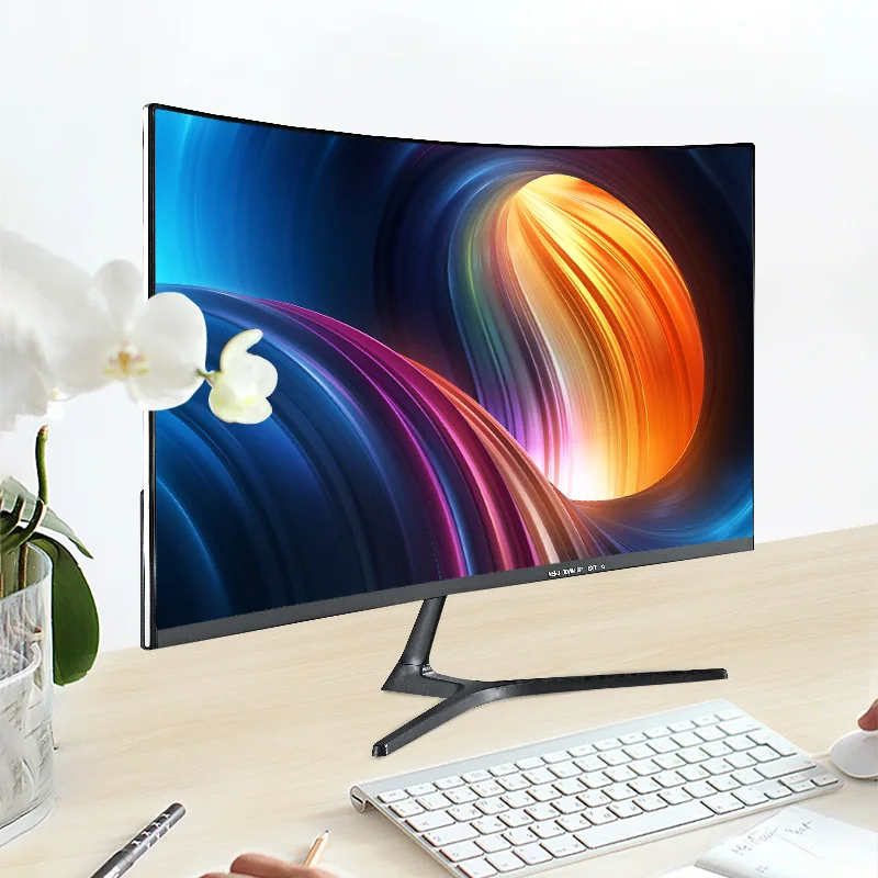 Anmite 23 8 24 дюймов FHD HDR изогнутые на тонкопленочных транзисторах тонкоплёночных ЖК