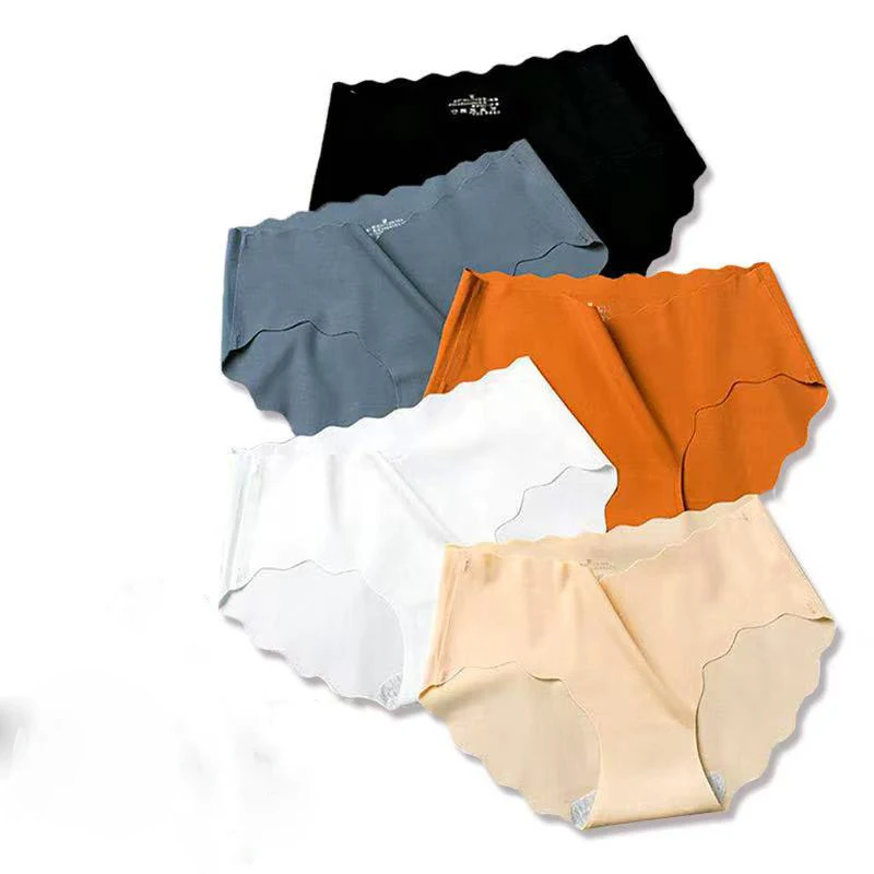 

Women's Non-Marking Ice Silk Breathable Antibacterial Comfortable Underwear