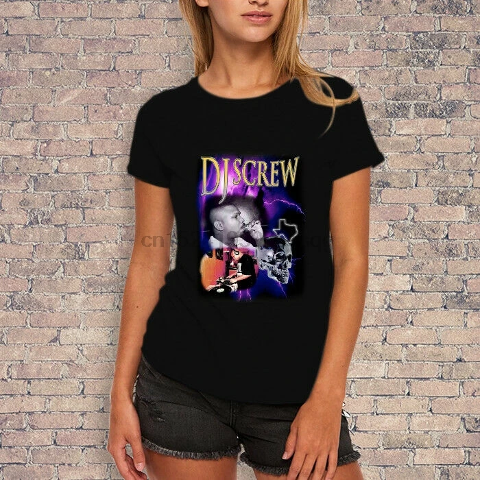 

N The Morning Style Dj screw 3 Album T-shirt Womens
